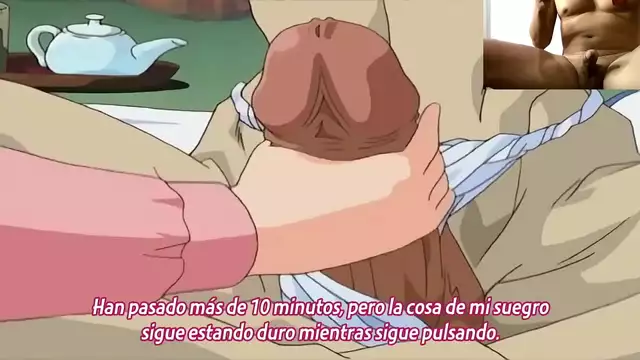 Madura Esposa en Taboo Trío con Padrastro y Hermanastro en Hentai Sexo Prisión Mansión