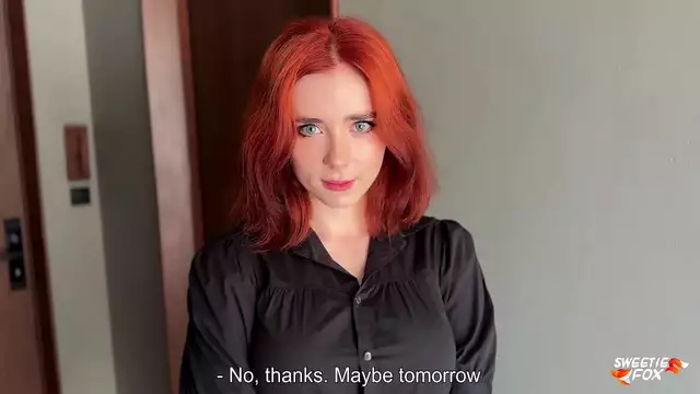 Madura pelirroja milf refused pero came para sexo
