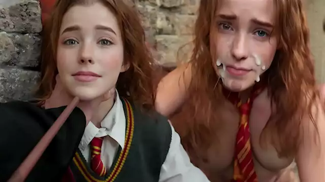 Ver MILF caliente Nicole Murkovski como Hermione Granger en 'When You Order'